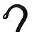 Wrought Iron Threaded Hanging Hook - 3"
